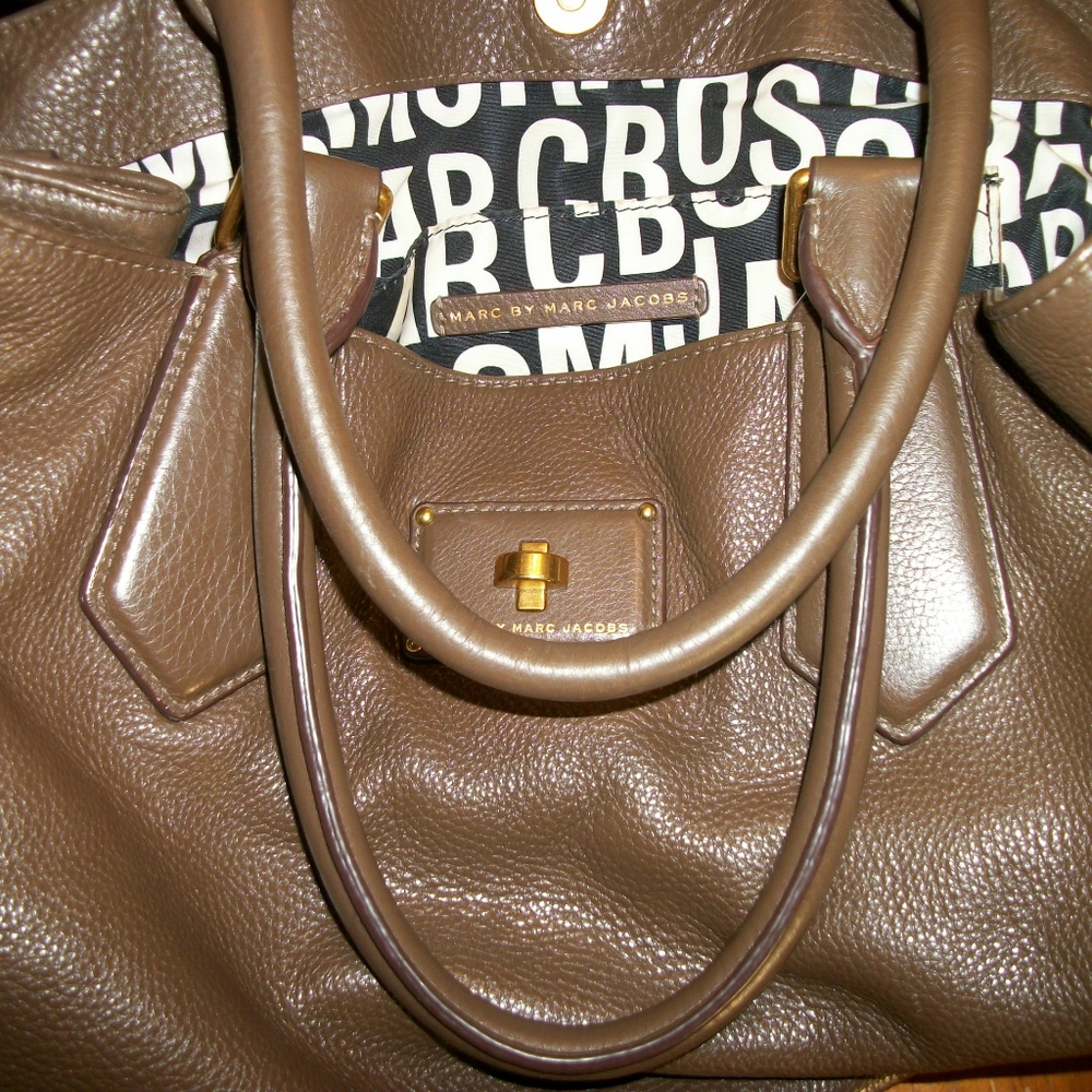 Marc by Mark Jacobs Leather Satchel XL TOTE